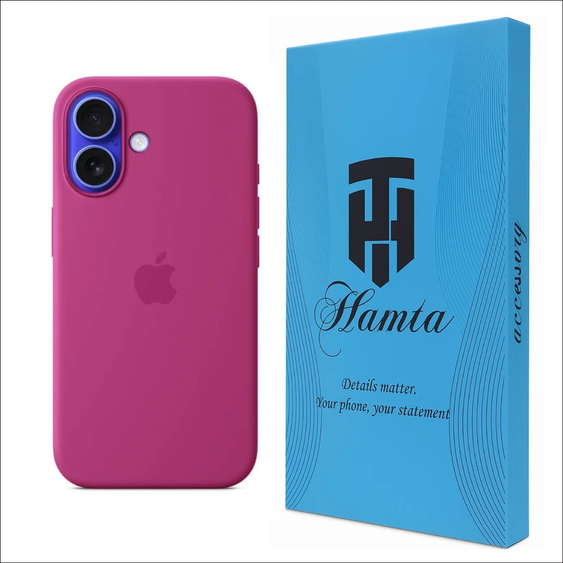 کاور همتا مدل سیلیکون مناسب برای گوشی موبایل اپل iphone 17 