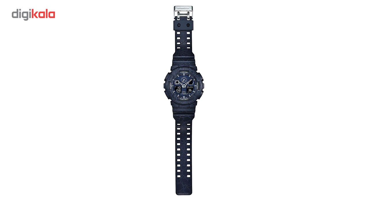 ساعت مچی عقربه ای مردانه کاسیو جی شاک مدل GA-100CG-2ADR