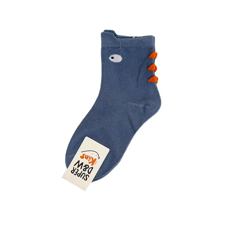 جوراب بچگانه مدل دایناسوری بسته دوعددی