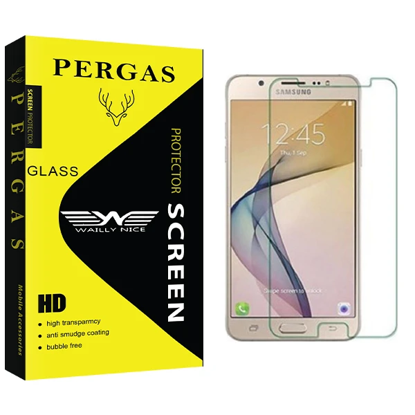 محافظ صفحه نمایش شیشه ای وایلی نایس مدل Pergas Glass مناسب برای گوشی موبایل سامسونگ Galaxy J3
