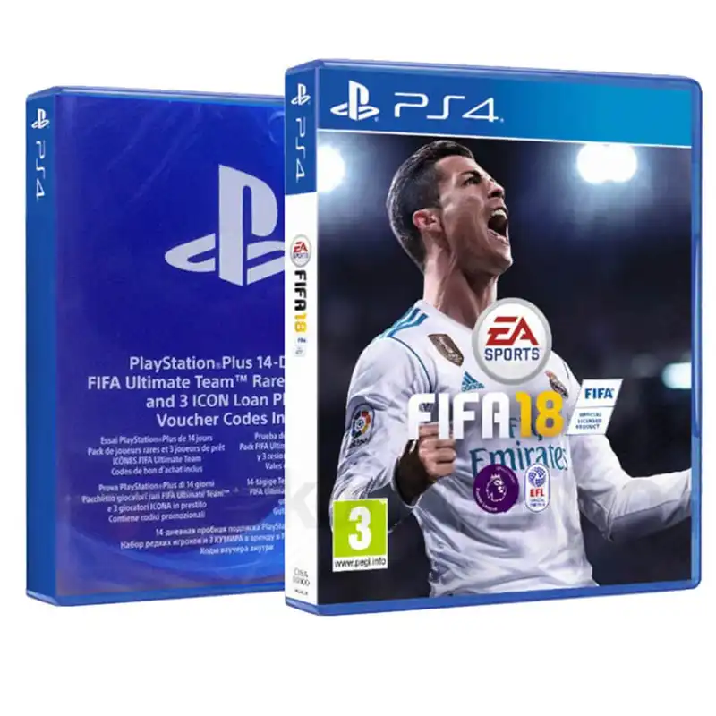 بازی Fifa 18 به همراه کد Icon Edition مخصوص PS4