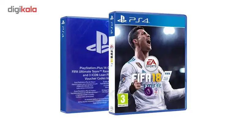 بازی Fifa 18 به همراه کد Icon Edition مخصوص PS4