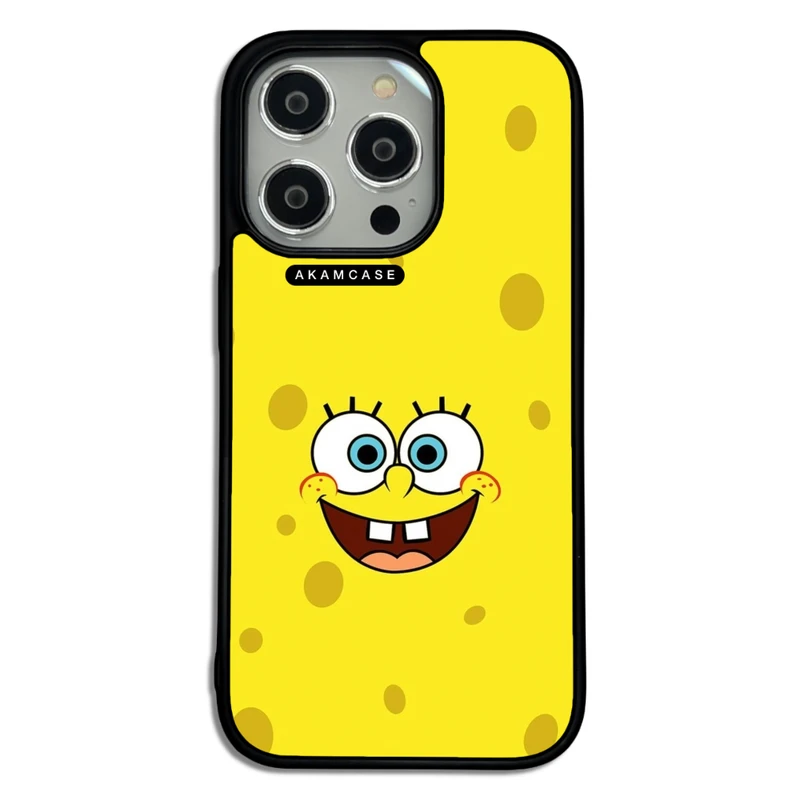 کاور آکام مدل AMC-WA14PRO-SPONGE BOB4 مناسب برای گوشی موبایل اپل iPhone 14 Pro