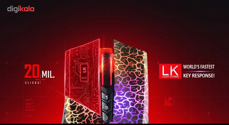 ماوس مخصوص بازی ای فورتک مدل A70