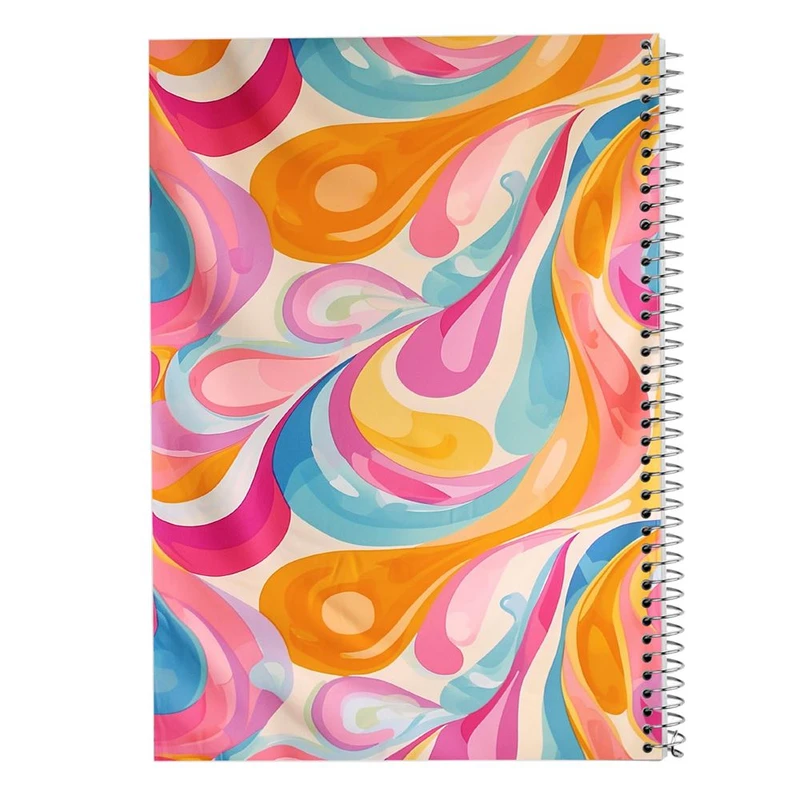 دفتر ژورنال نویسی 50 برگ مدوپد مدل نقطه ای طرح اشکال فانتزی کد DF16336