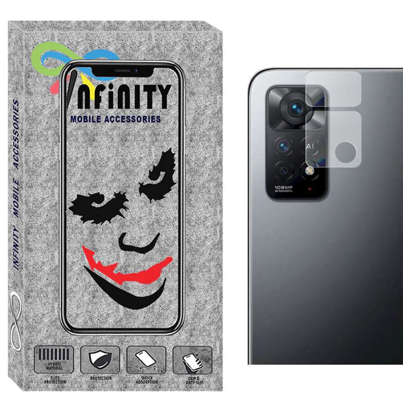 محافظ لنز دوربین اینفینیتی مدل LNI-01 مناسب برای گوشی موبایل شیائومی Redmi Note 11 Pro 5G
