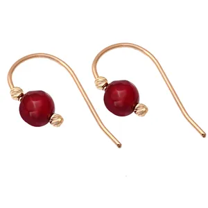گوشواره طلا 18 عیار رزگالری کد N005