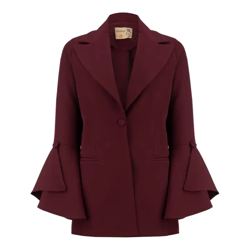 ست کت و شلوار زنانه السانا مدل برگین کد 137413