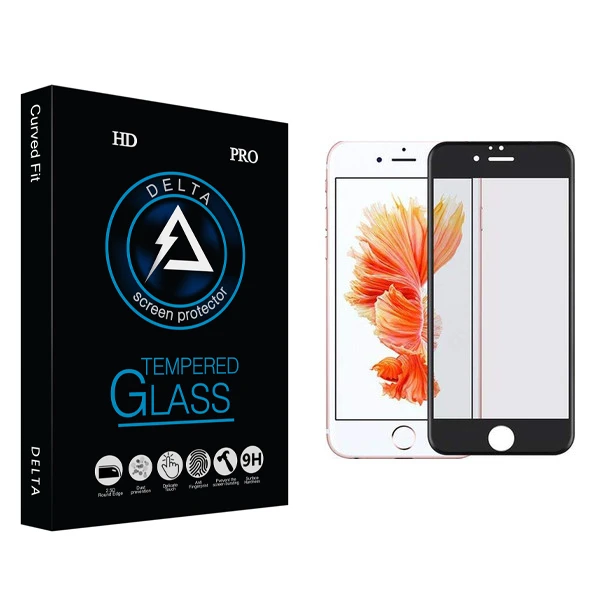 محافظ صفحه نمایش دلتا مدل Fit مناسب برای گوشی اپل موبایل iphone 6 / 7 / 8 / SE2