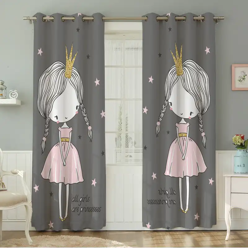 پرده نیروانا طرح کودک مدل مخمل کد 5106سایز 140×280 سانتی متر