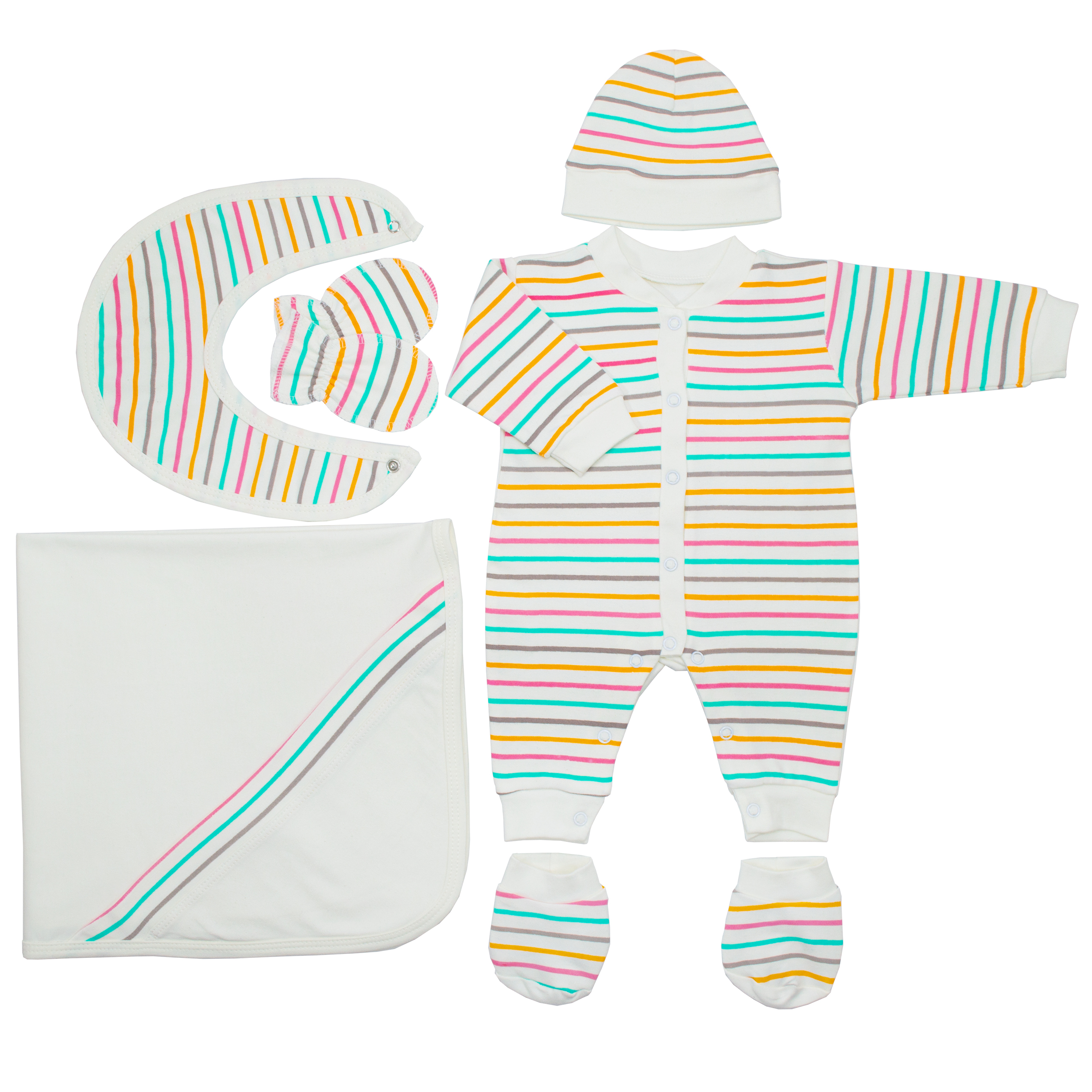 ست 6 تکه لباس نوزادی مادرکر مدل 103