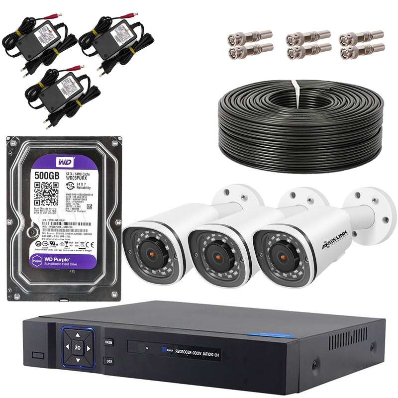 سیستم امنیتی مدل FULL HD KIT 003 - AXESSLINK