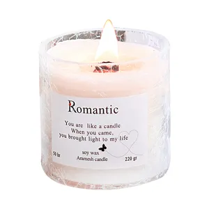 شمع معطر مدل رمانتیک