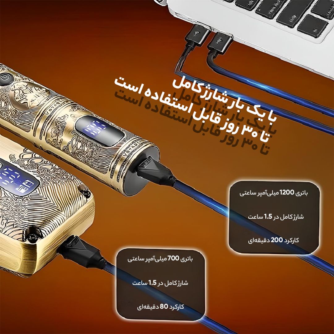 ماشین اصلاح موی سر وی جی آر مدل V-649 به همراه کاشین اصلاح صورت مدل 01 -  - 9