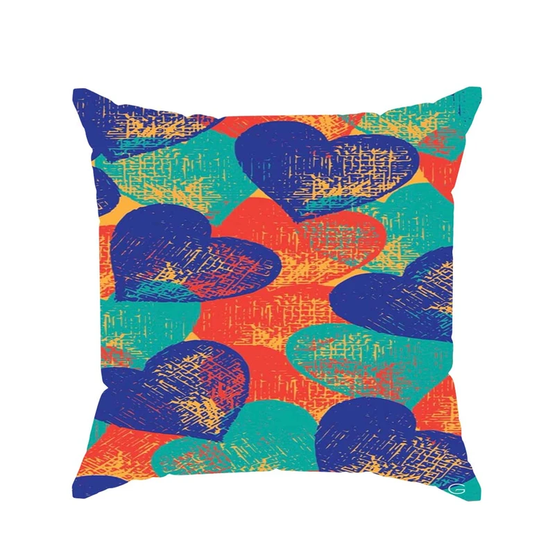 کوسن پاد آفرین مدل فانتزی طرح قلب قلبی کد 02824