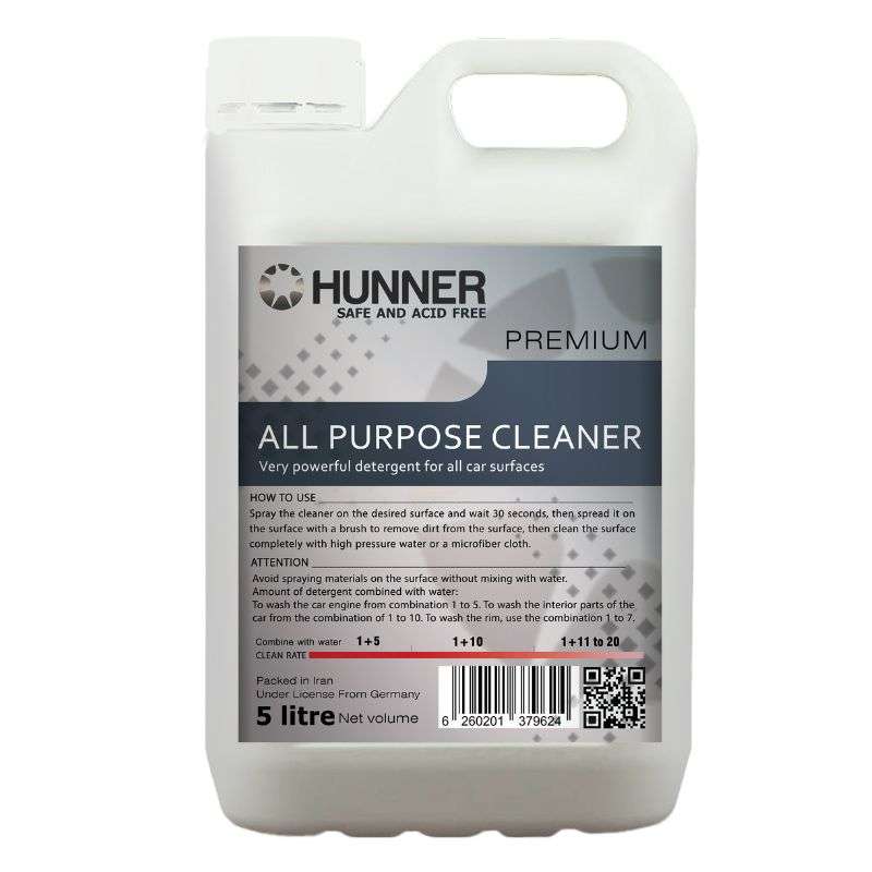 شوینده چند کاره خودرو هانر مدل All Cleaner حجم 5000 میلی لیتر