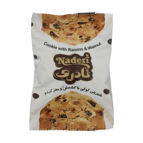 کوکی با کشمش و مغز گردو نادری - 40 گرم