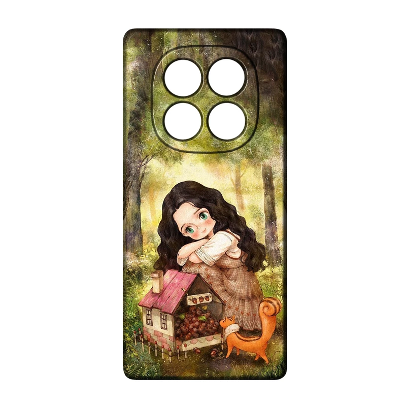 کاور طرح دخترانه کد 285 مناسب برای گوشی موبایل شیائومی Redmi Note 14 Pro Plus