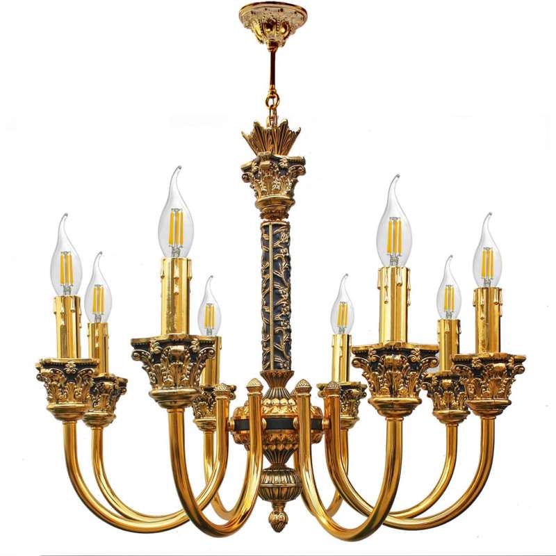 لوستر 12شعله مدل ALLOVER12000