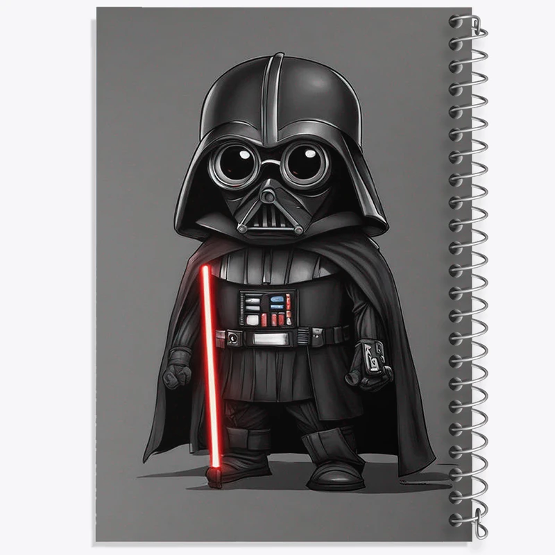 دفتر مشق 100 برگ خندالو طرح جنگ ستارگان کد N1439