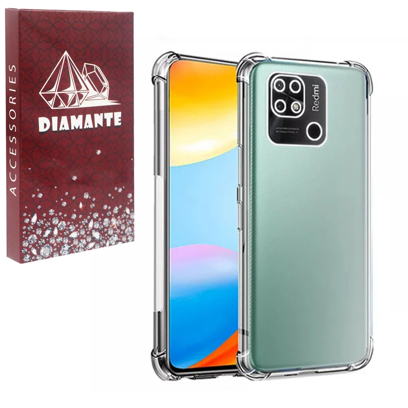کاور دیامانته مدل ساده مناسب برای گوشی موبایل شیائومی Redmi 10C 4G