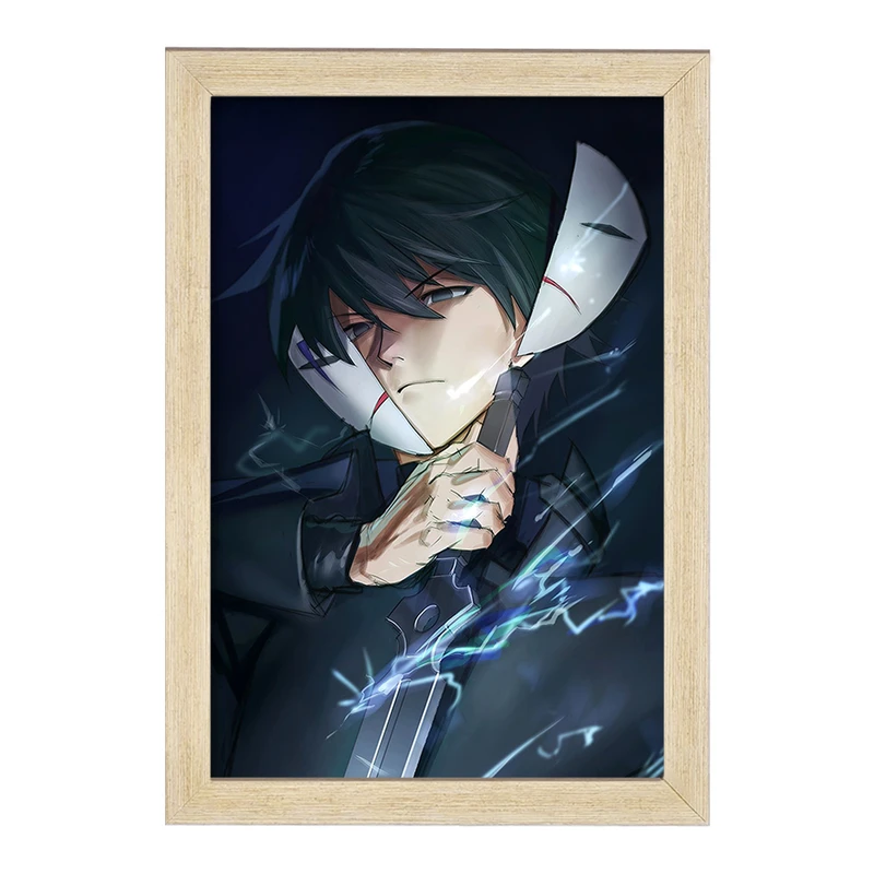 تابلو خندالو مدل هی انیمه تاریک تر از سیاهی Darker Than Black  کد 23464