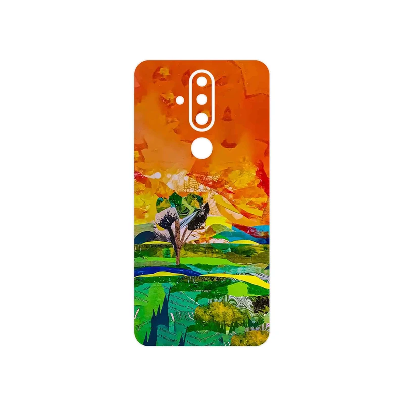 برچسب پوششی ماهوت مدل Collage of Painting مناسب برای گوشی موبایل نوکیا X71