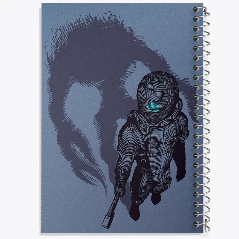 دفتر مشق 100 برگ خندالو طرح بازی دد اسپیس (Dead Space) کد 35011