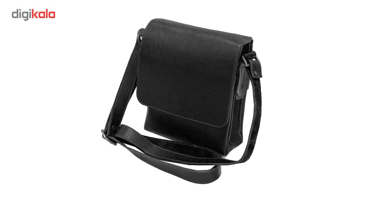 کیف دوشی چرم طبیعی آروین چرم مدل 127
