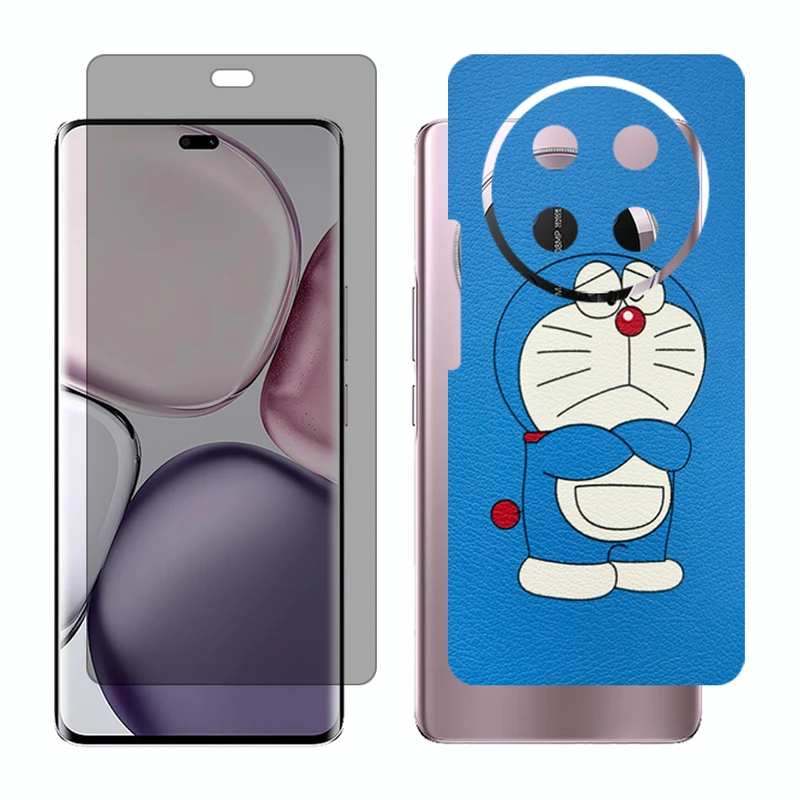 محافظ صفحه نمایش حریم شخصی گلس مدل Together مناسب برای گوشی موبایل آنر X9c به همراه برچسب پوششی