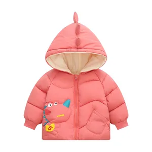 کاپشن دخترانه مدل Dinosaur کد M678