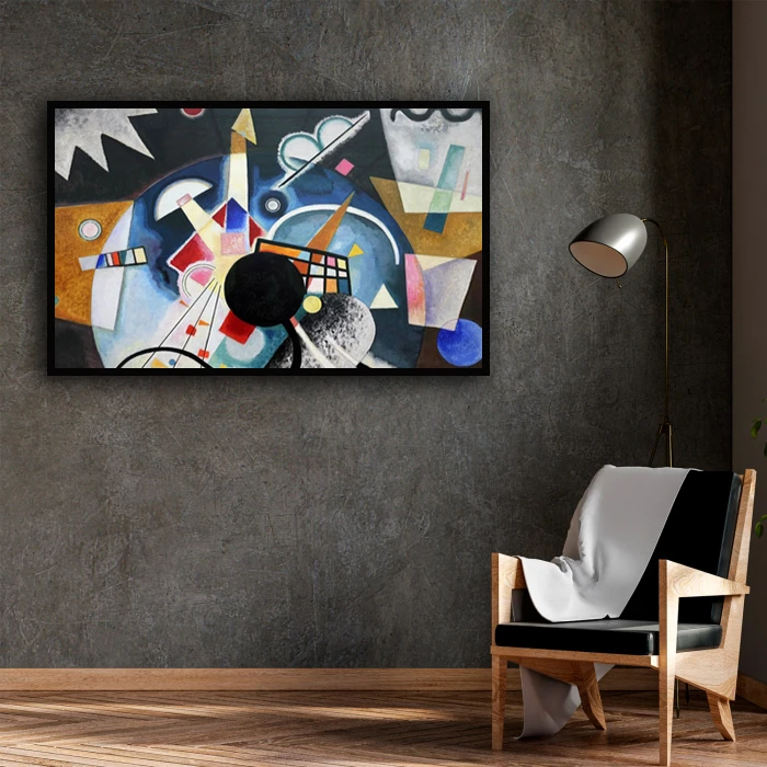 تابلو نوری بکلیت طرح اشکال هندسی مدل B-D1587