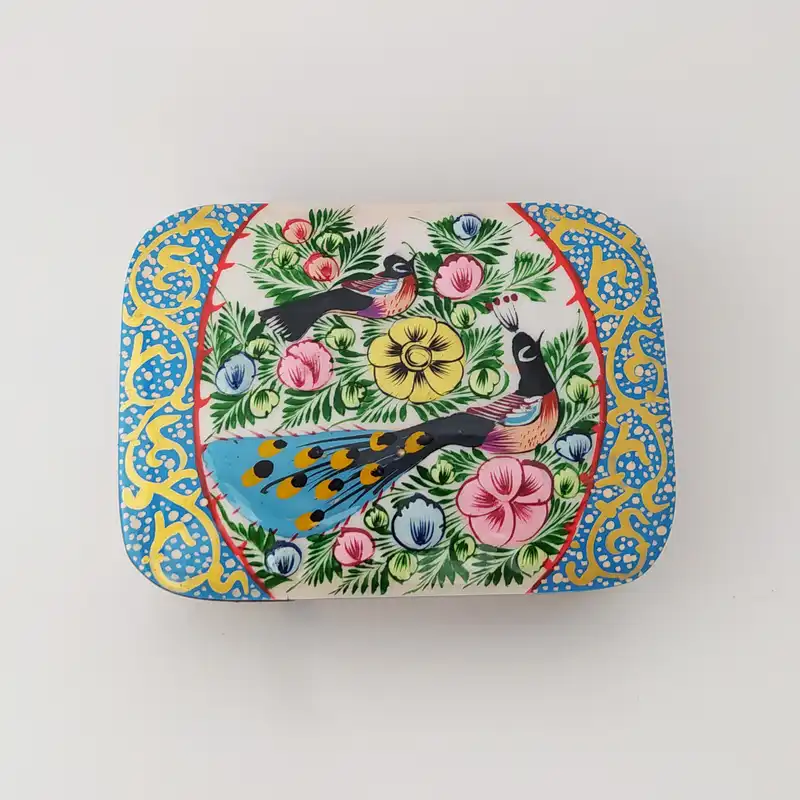 جاکارتی خاتم کاری مدل گل و مرغ کد202