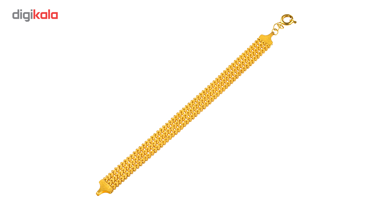 دستبند طلا 18 عیار  گالری طلاچی مدل سورنتو
