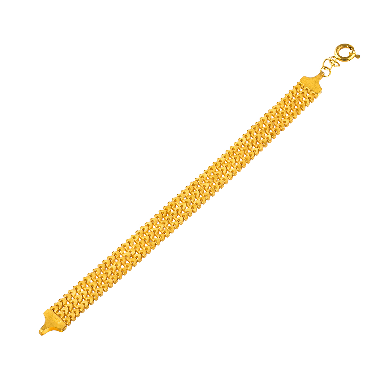 دستبند طلا 18 عیار  گالری طلاچی مدل سورنتو