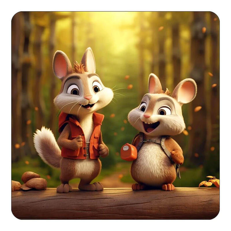 مگنت کاکتی طرح حیوانات کارتونی مدل mp28706