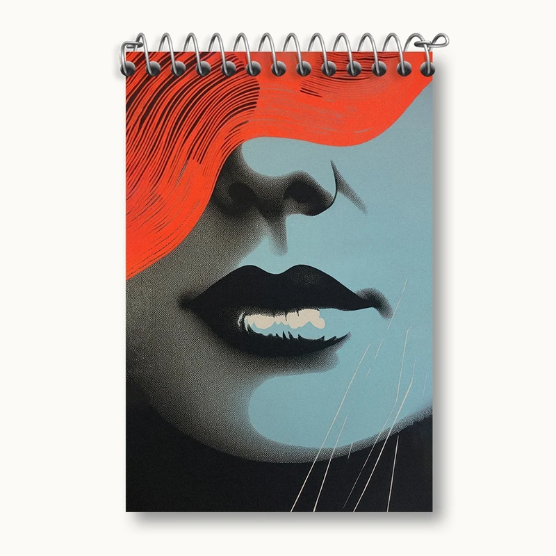 دفتر یادداشت 50 برگ خندالو مدل مفهومی کد F2616