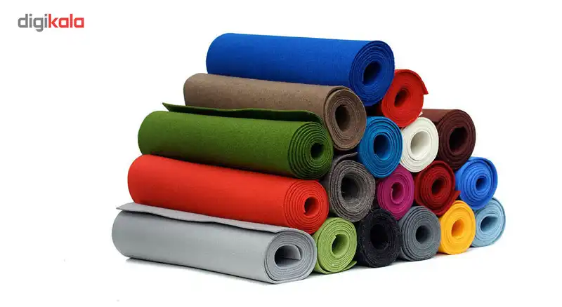 بسته ی 7 رنگ نمد 4 میل رایمون کد 1384