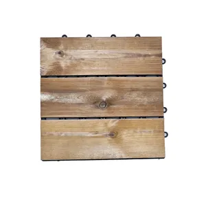 کفپوش مدل تایل ترموود 3 ردیفه 30×30 RF1011