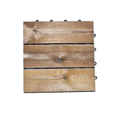 کفپوش مدل تایل ترموود 3 ردیفه 30×30 RF1011