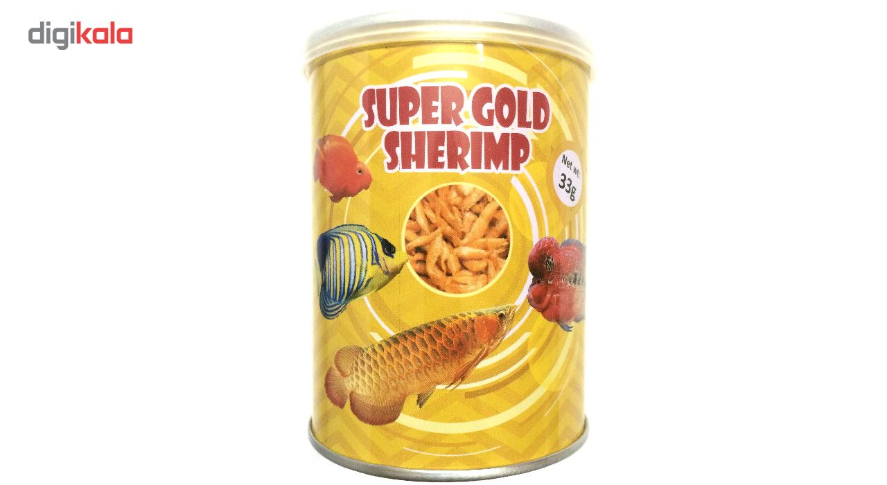 غذای ماهی آکوا مدل Super Gold Shrimp وزن 33 گرم 