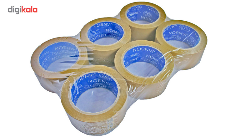 چسب پهن نواری جانسون مدل A 111 عرض 5 سانتی متر بسته 6 عددی