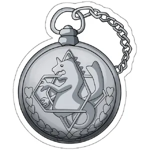 استیکر لپ تاپ مدل Alchemist Pocketwatch