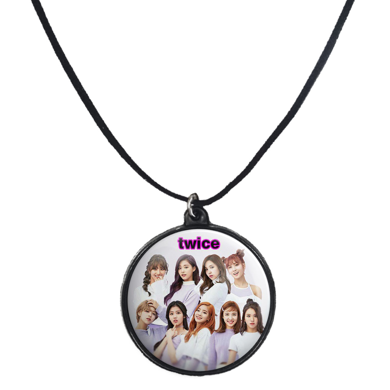 گردنبند پرمانه طرح تو ایس کد pmb.1418 مدل دو طرفه