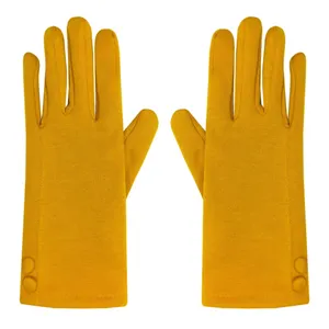 دستکش زنانه آی ام مدل دکمه دار کد 777