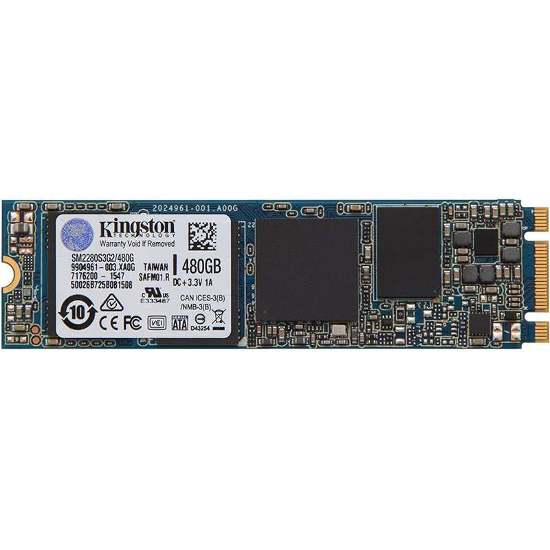 ماژول اس اس دی کینگستون مدل SSDNow M.2 SATA G2 ظرفیت 480 گیگابایت