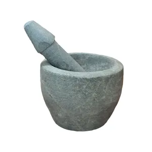 هاون سنگی طرح چهارگوشه مدل سنتی