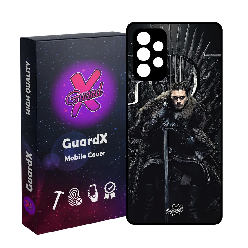 کاور گارد ایکس طرح Jon Snow مدل Glass10416 مناسب برای گوشی موبایل سامسونگ Galaxy A32 4G