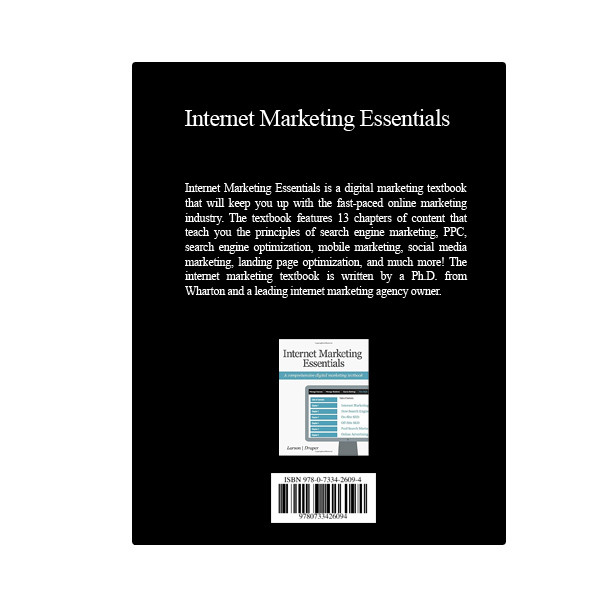 کتاب Internet Marketing Essentials اثر جمعی از نویسندگان انتشارات نبض دانش کتاب Internet Marketing Essentials اثر جمعی از نویسندگان انتشارات نبض دانش