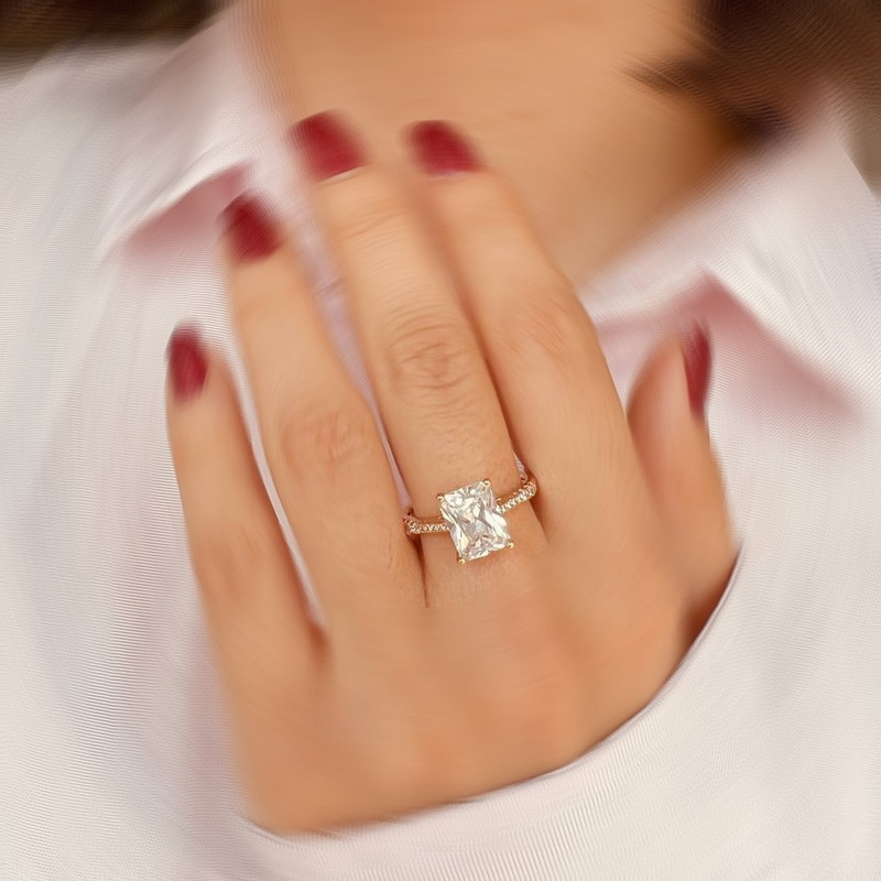 انگشتر زنانه مدل نگینی انگشتر زنانه مدل نگینی